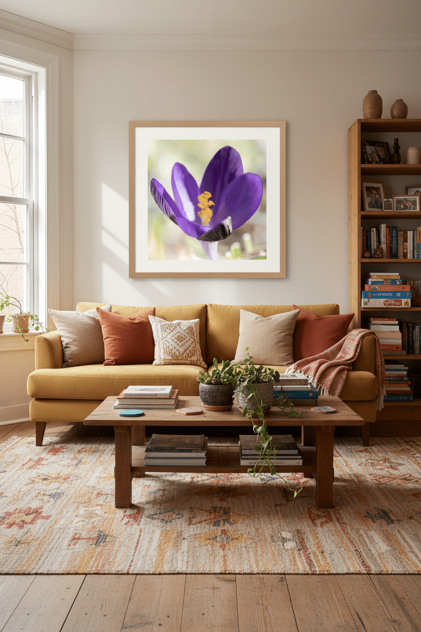 Crocu Turchinu - Fine Art Print - Franceschi