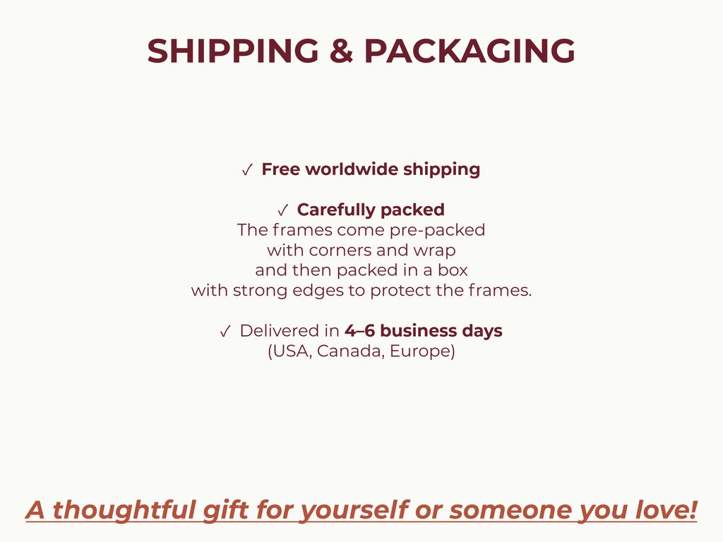 Papaveru Biancu - Wooden Frame - Franceschi